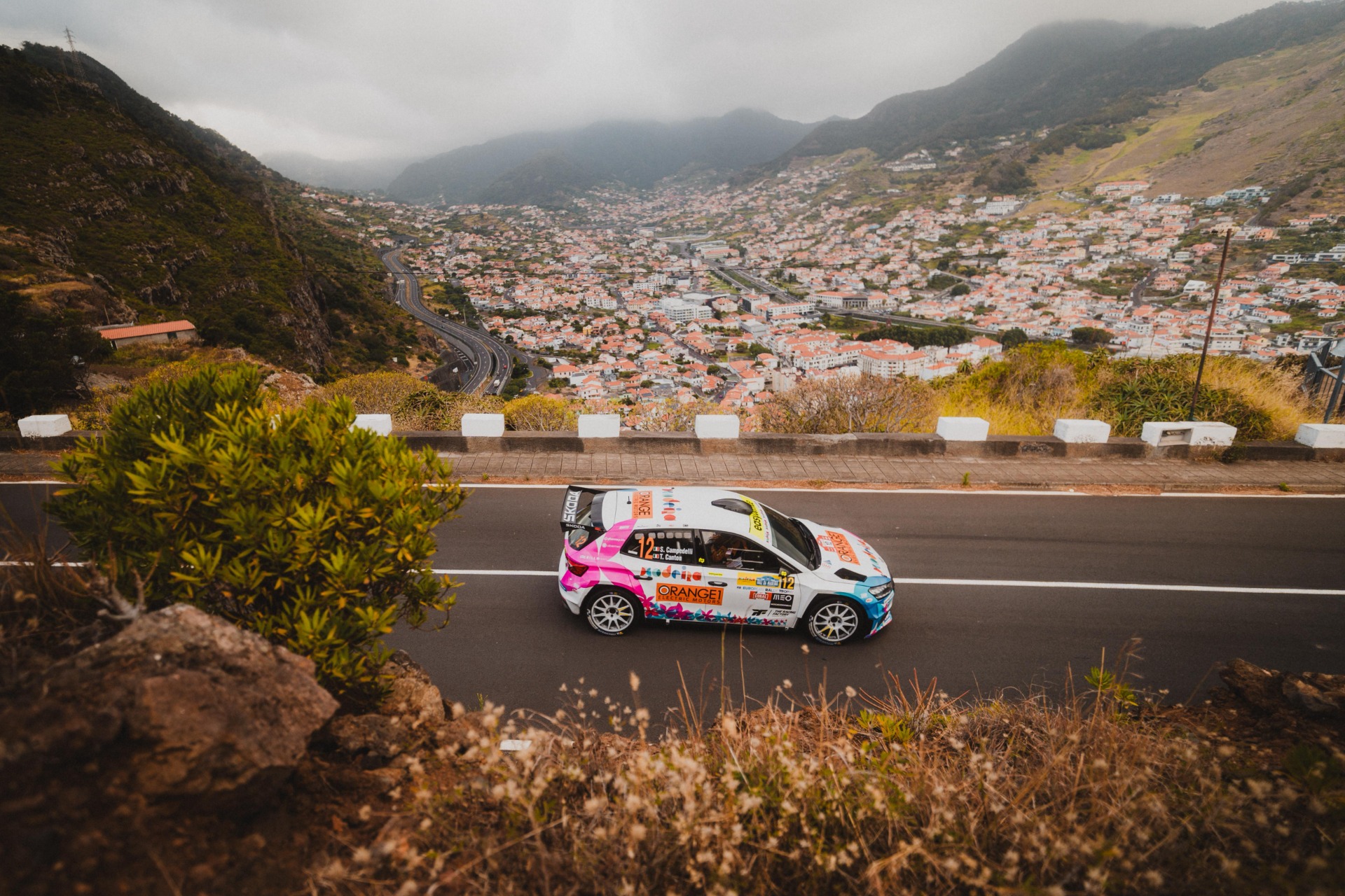 3.º - Simone Campedelli / Tania Canton em Skoda Fabia RS Rally2